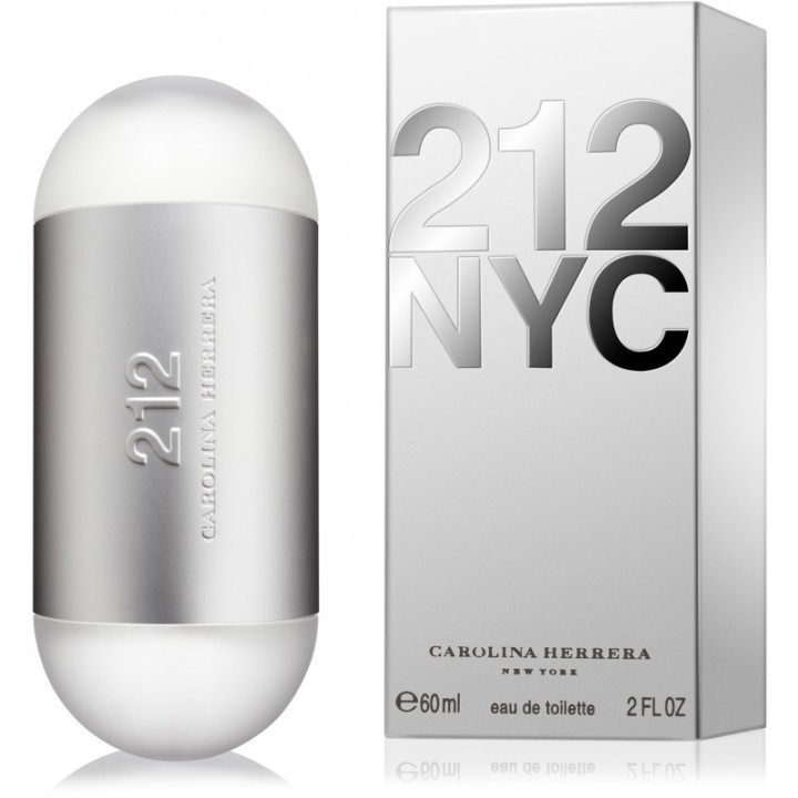 Carolina Herrera, 212, Eau De Toilette, For Women, 60 ml - Teknashop Ltd