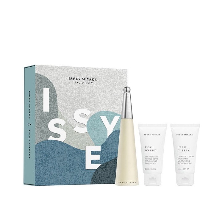 Set Issey Miyake: L'Eau d'Issey, Eau De Parfum, For Women, 100 ml + L'Eau d'Issey, Moisturizing, Body Lotion, 50 ml + L'Eau d'Is