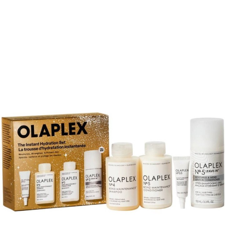 Set Olaplex: No.4 Bond Maintenance, Hair Shampoo, Repairing & Strengthening, 100 ml + No.5 Bond Maintenance , Hair Conditioner, 