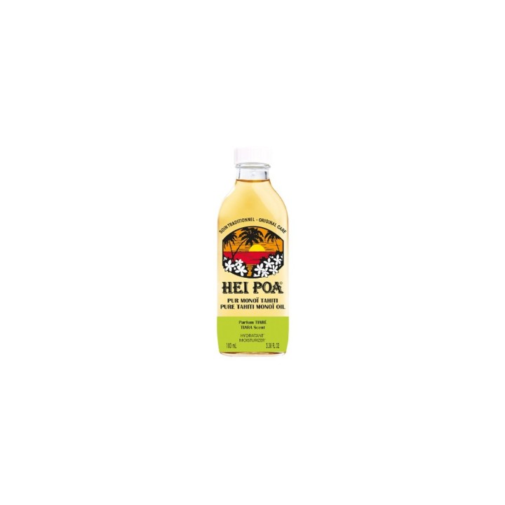 Hei Poa, Pure Thaiti Manoi, Hydrating & Repairing, Tiara, Body Oil, For Hair & Body, 100 ml - Teknashop Ltd