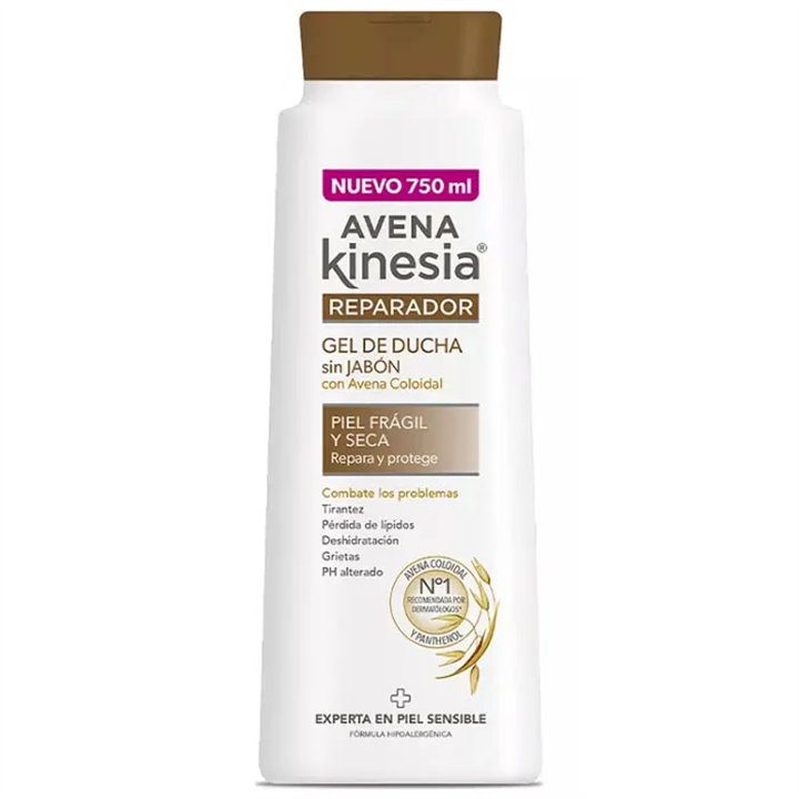 Avena Kinesia Reparador Soap Free Shower Gel 750ml - unisex - Teknashop Ltd
