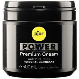 PJUR - POWER PREMIUM CREAM PERSONAL LUBRICANT 500 ML - D-201642 - Teknashop Ltd