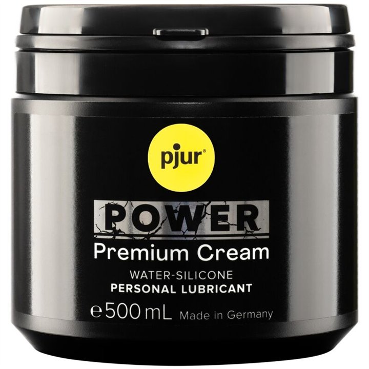 PJUR - POWER PREMIUM CREAM PERSONAL LUBRICANT 500 ML - D-201642 - Teknashop Ltd