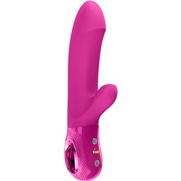 FUN FACTORY - BI STRONIC EMBRACE THRUSTING RABBIT PULSATORS MAGENTA - D-244302 - Teknashop Ltd