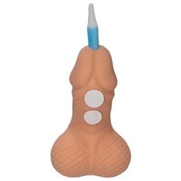 DIABLO PICANTE - PENIS BIRTHDAY NUMBER CANDLE LIGHT TONE - D-245437 - Teknashop Ltd