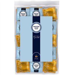 MISTER SIZE - CONDOM SIZE M 53 MM (100 UNITS) - D-242300 - Teknashop Ltd