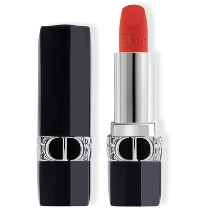 Christian Dior, Couture Colour, Matte, Cream Lipstick, 999, Refillable, 3.5 g - Teknashop Ltd