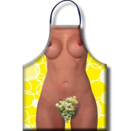 DIABLO PICANTE - WOMENS GRAPES APRON - D-236763 - Teknashop Ltd