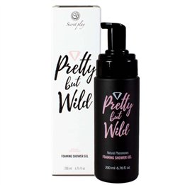 SECRETPLAY - PRETTY BUT WILD FOAMING SHOWER GEL 200 ML - D-231245 - Teknashop Ltd