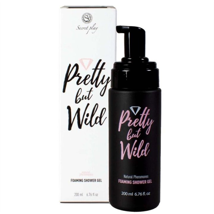 SECRETPLAY - PRETTY BUT WILD FOAMING SHOWER GEL 200 ML - D-231245 - Teknashop Ltd