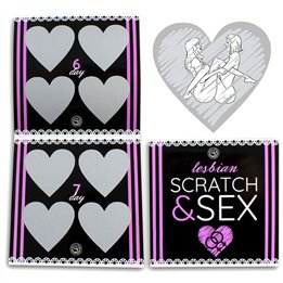 SECRETPLAY - SCRATCH & SEX GAME FOR COUPLES LESBIAN POSITIONS (ES/EN/FR/PT/DE) - D-221862 - Teknashop Ltd