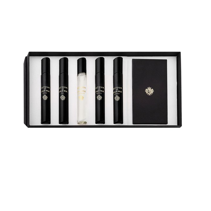 Set Acqua di Parma: Signatures Of The Sun - Leather, Eau De Parfum, For Men, 7 ml + Signatures Of The Sun - Oud, Eau De Parfum, 