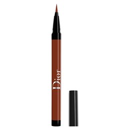 Christian Dior, Diorshow On Stage, Waterproof, Ultra-Flexible Felt Tip, Intense Color, Liquid Eyeliner, 676, Satin Rust, 0.55 ml