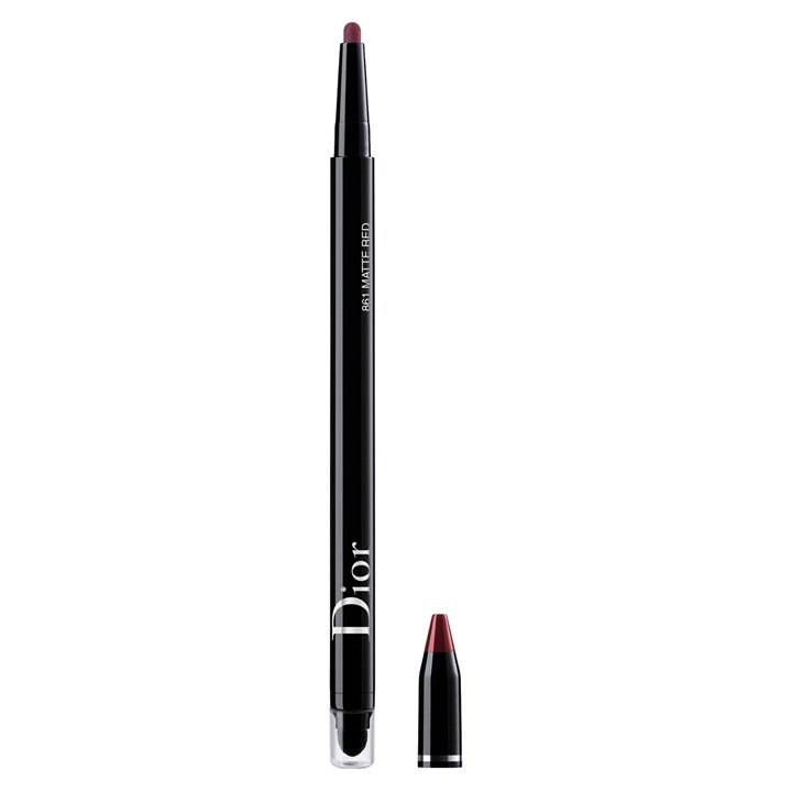 Christian Dior, Diorshow On Stage, Waterproof, Double-Ended, Kohl Eyeliner, 861, Matte Red, 1.2 g - Teknashop Ltd
