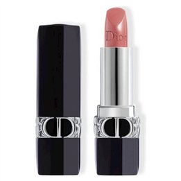 Christian Dior, Dior Rouge, Jojoba, Satin Finish, Cream Lipstick, 100, Nude Look, Refillable, 3.5 g - Teknashop Ltd