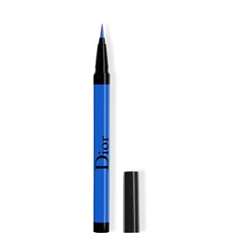 Christian Dior, Diorshow On Stage, Waterproof, Ultra-Flexible Felt Tip, Intense Color, Liquid Eyeliner, 181, Satin Indigo, 0.55 