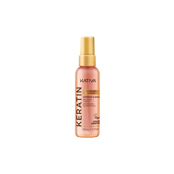 Kativa Keratin Nutrition Hair Oil 100ml - unisex - Teknashop Ltd