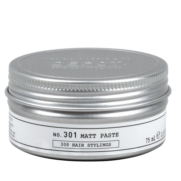 Depot, 300 Hair Stylings No. 301, Hair Styling Paste, Matte Texture, Strong Hold, For Hair, 75 ml - Teknashop Ltd