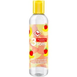 ID 3SOME - 4 FL OZ STRAWBERRY BANANA BOTTLE - D-234442 - Teknashop Ltd