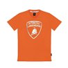 LAMBORGHINI SIZE XL MENS CLASSIC BIG LOGO T-SHIRT ORANGE XANTO