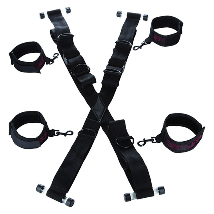 CALEXOTICS - SCANDAL CROSS-SHAPED DOOR HANDCUFFS - D-243651 - Teknashop Ltd