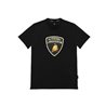 LAMBORGHINI SIZE L MENSCLASSIC BIG LOGO T-SHIRT BLACK