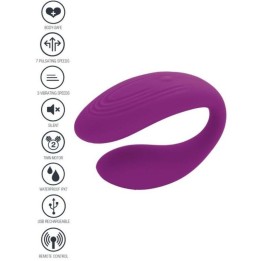 XOCOON - BOUND LOVE COUPLES VIBRATOR PURPLE - D-234626 - Teknashop Ltd