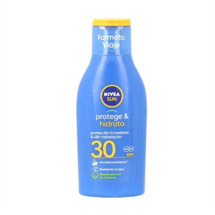 Nivea Sun Moisturising Sun Lotion Spf30 100ml - unisex - Teknashop Ltd