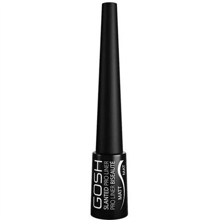 Gosh Slanted Pro Liner Eyeliner 002-Matte Black 3ml - unisex - Teknashop Ltd