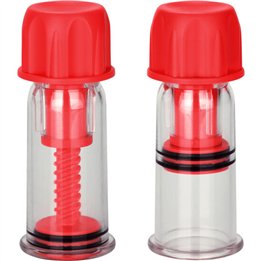 CALEXOTICS - COLT RED NIPPLE SUCTION CUPS - D-223814 - Teknashop Ltd