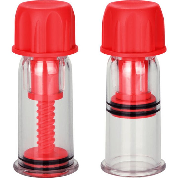CALEXOTICS - COLT RED NIPPLE SUCTION CUPS - D-223814 - Teknashop Ltd