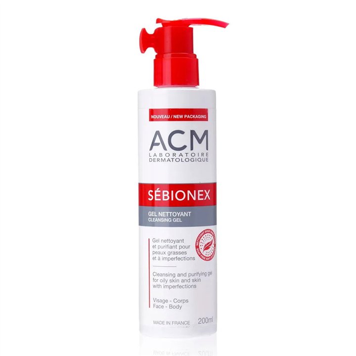 Laboratoire ACM, Sebionex, Purifying, Cleansing Gel, For Face, 200 ml - Teknashop Ltd