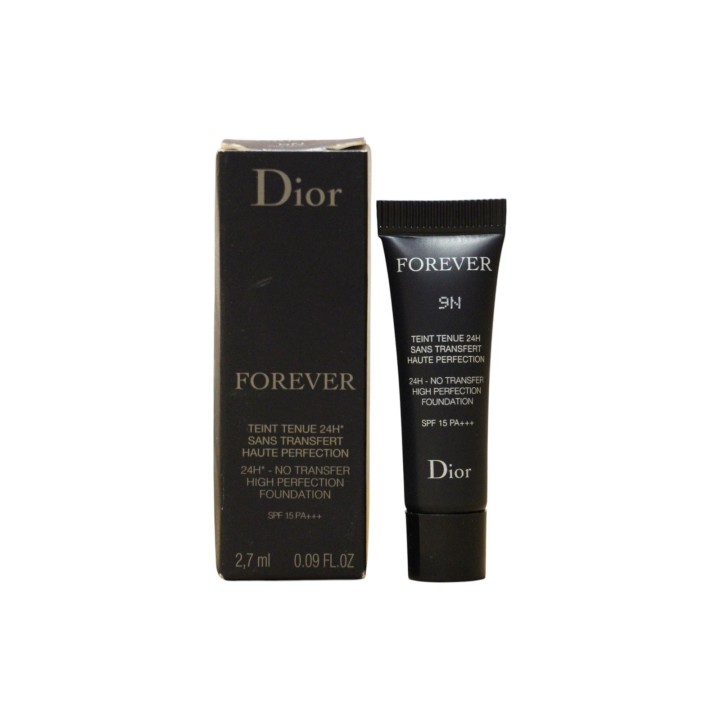 Christian Dior, Dior Forever, Full Cover, Liquid Foundation, 9N, Neutral, 2.7 ml - Teknashop Ltd