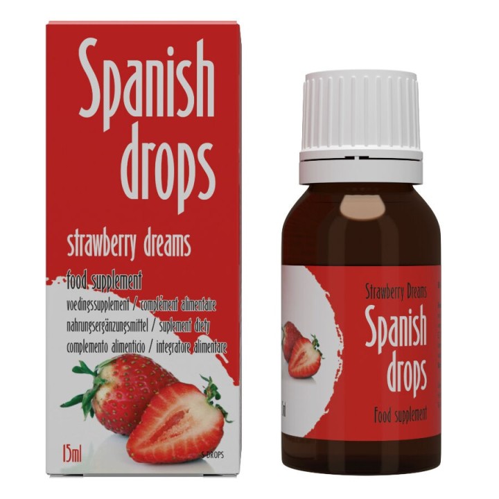 COBECO - SPANISH DROPS STRAWBERRY DREAMS 15 ML - D-244984 - Teknashop Ltd