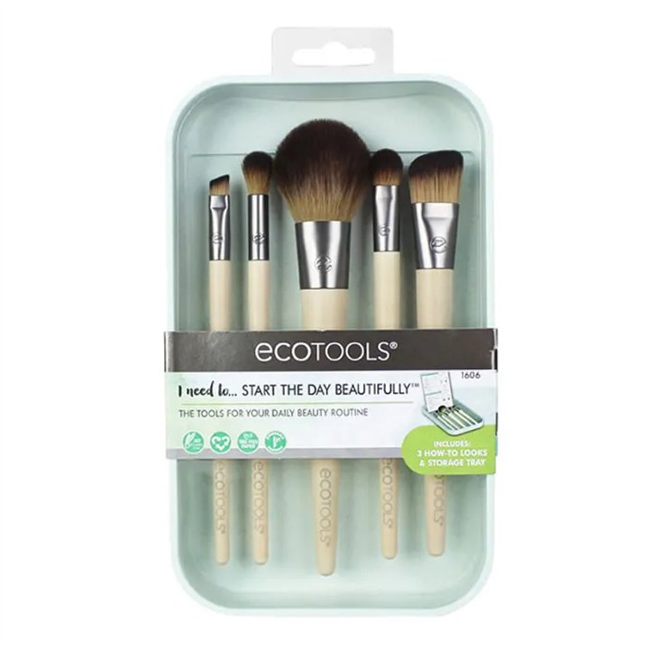 Ecotools Start The Day Beautifully Set 6 Pieces - unisex - Teknashop Ltd