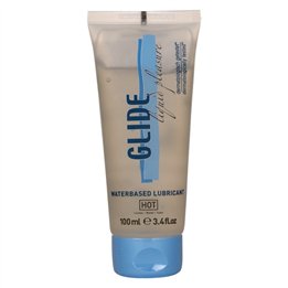 HOT - GLIDE LIQUID PLEASURE WATERBASED LUBRICANT 100 ML - D-245253 - Teknashop Ltd