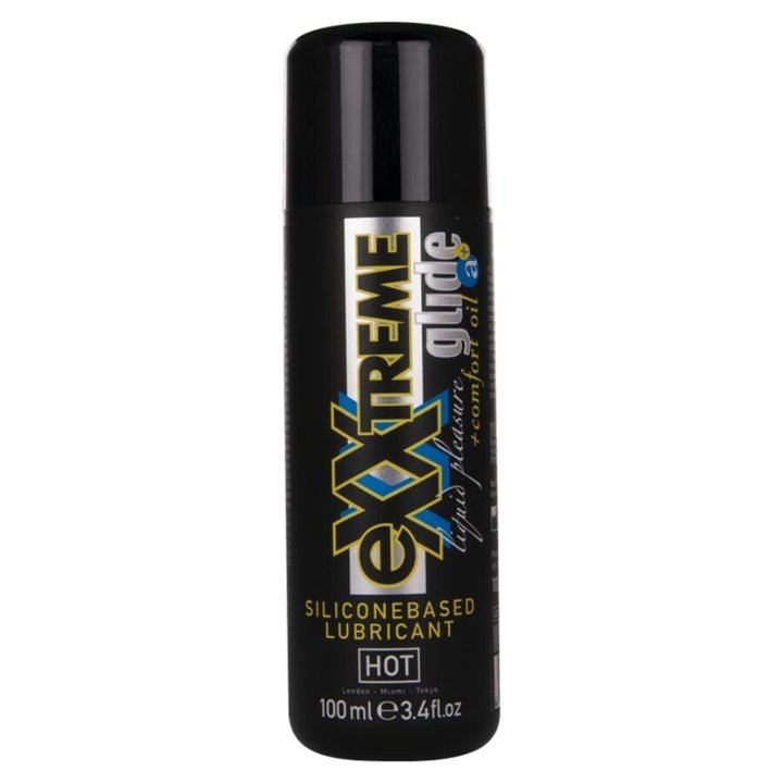 HOT - EXXTREME GLIDE SILICONEBASED LUBRICANT + COMFORT OIL A+ 100 ML - D-245258 - Teknashop Ltd