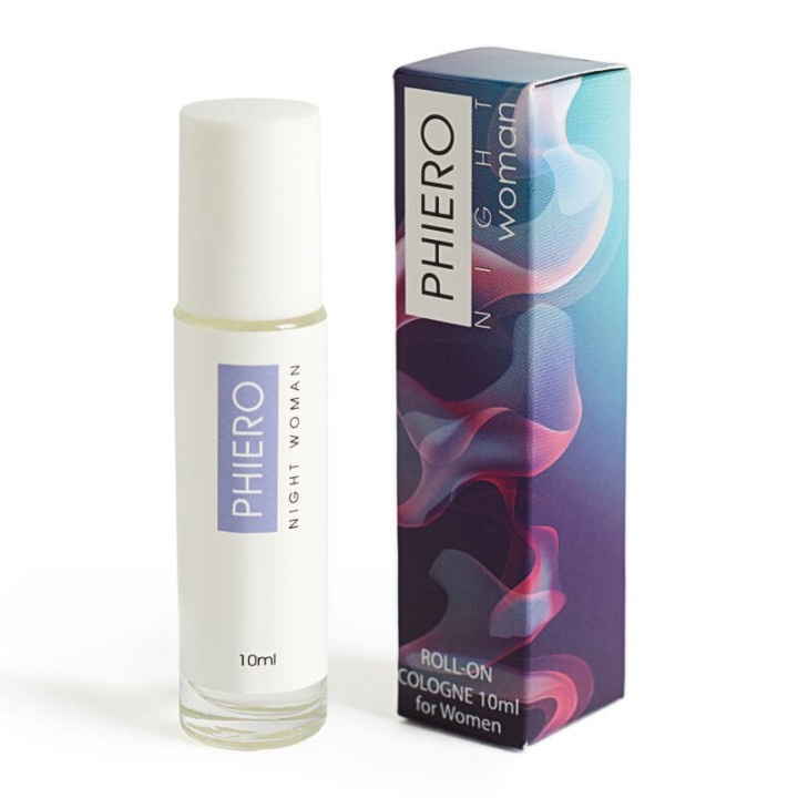500 COSMETICS - PHIERO NIGHT WOMAN. PERFUME WITH PHEROMONES IN ROLL-ON FORMAT FOR WOMEN - D-211144 - Teknashop Ltd