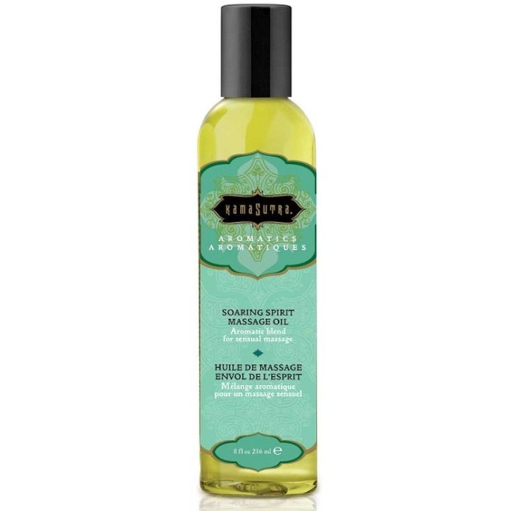 KAMASUTRA - FLYING SPIRIT MASSAGE OIL 236ML - D-210603 - Teknashop Ltd