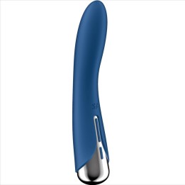 SATISFYER - SPINNING VIBE 1 G-SPOT BLUE ROTATOR VIBRATOR - D-237582 - Teknashop Ltd