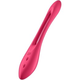 SATISFYER - ELASTIC JOY MULTI VIBRATOR RED - D-231019 - Teknashop Ltd