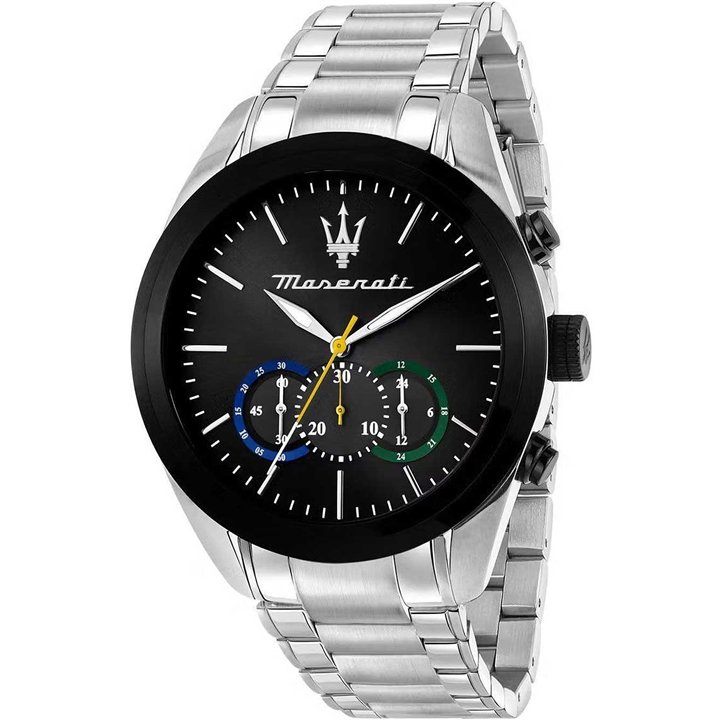 MASERATI Mod. TRAGUARDO - CHRONOGRAPH Special Edition + 3 extra straps - WW.R8873612061 - Teknashop Ltd