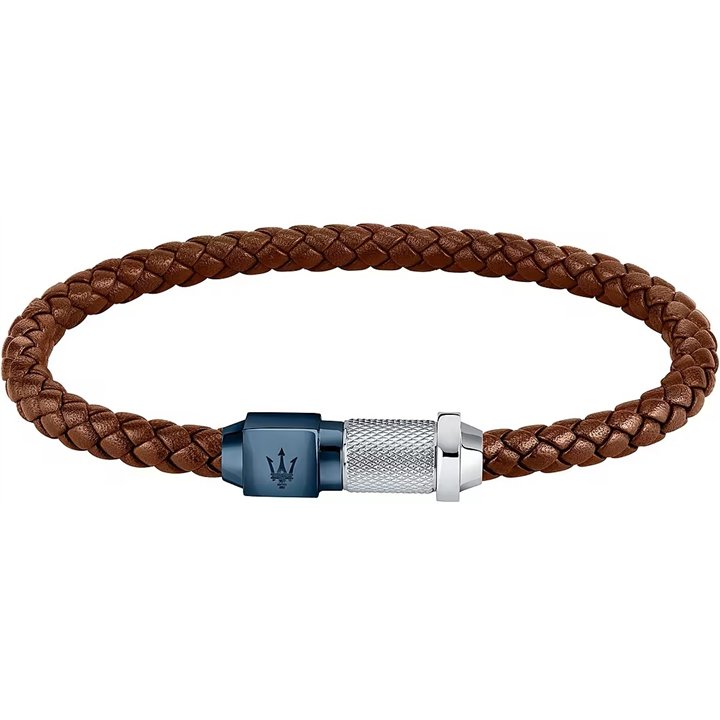 MASERATI JEWELS Mod. LOGO - recycled leather - WW.JM223AVE15 - Teknashop Ltd