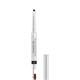 Christian Dior, Diorshow Kabuki, Double-Ended, Eyebrow Cream Pencil & Brush 2-In-1, 05, Black, 0.09 g - Teknashop Ltd