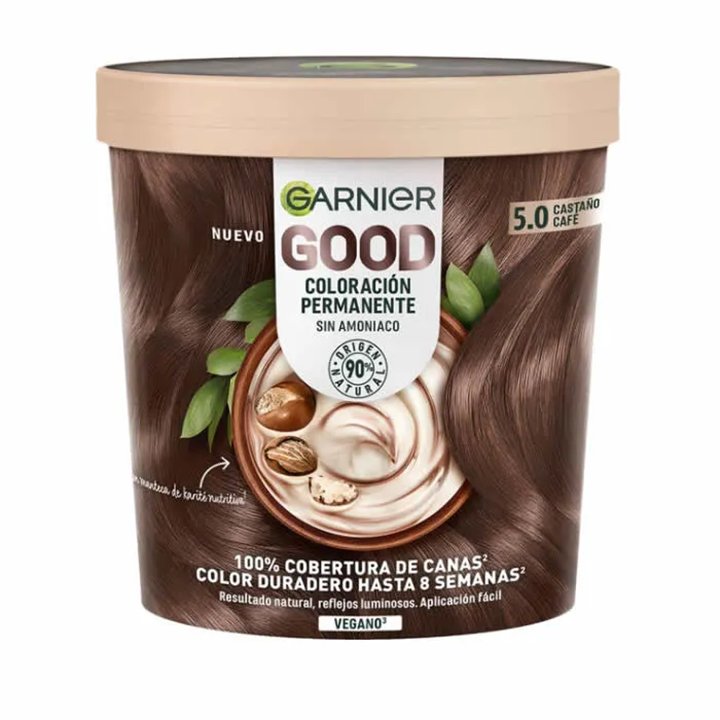 Garnier Good Permanent Colour 5.0  - unisex - Teknashop Ltd