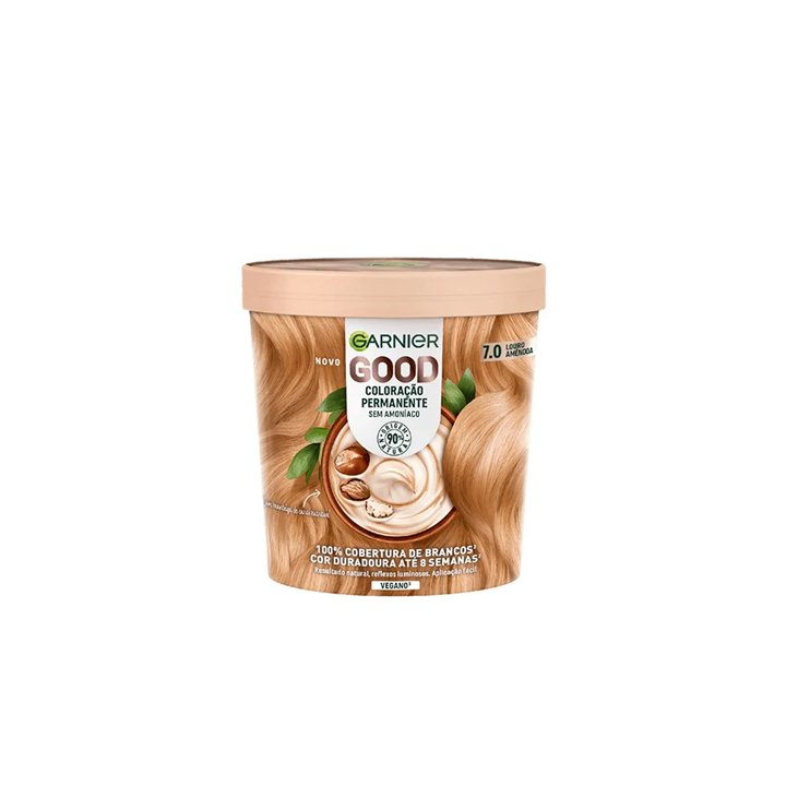 Garnier Good Coloración Permanente 7,0 Rubio Almendra 1 U - unisex - Teknashop Ltd