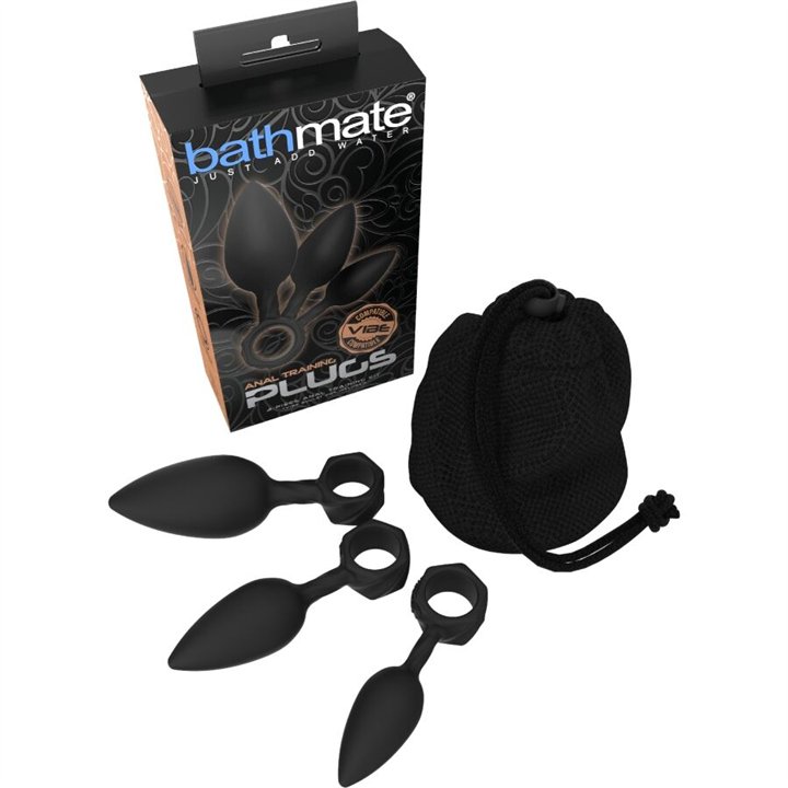 BATHMATE - TRAINING KIT 3 ANAL PLUGS - D-245014 - Teknashop Ltd