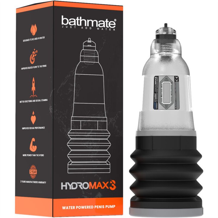 BATHMATE - HYDROMAX 3 TRANSPARENT - D-221041 - Teknashop Ltd