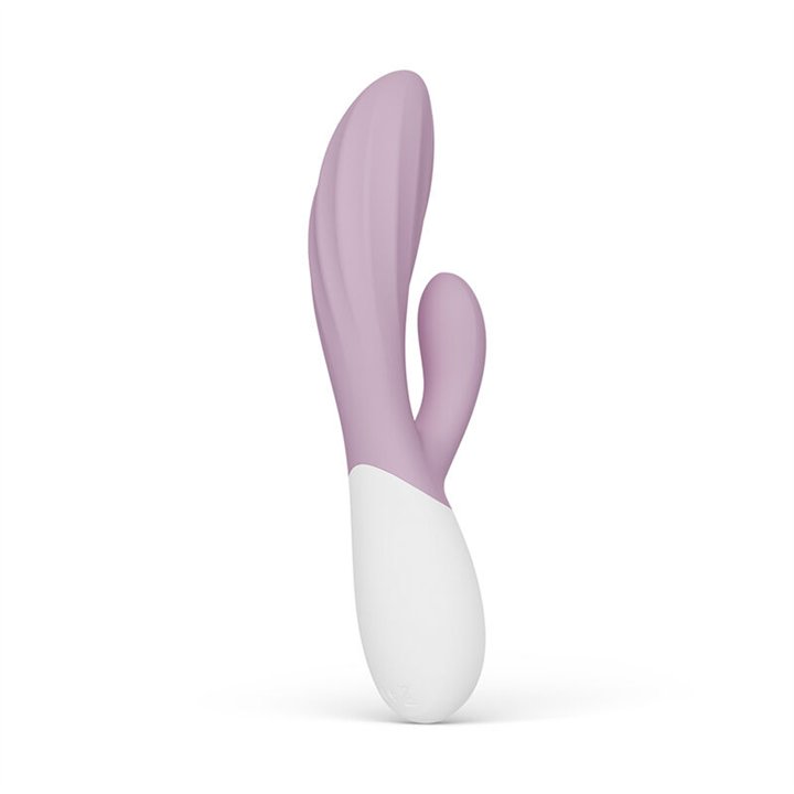 LELO - INA TWIST DOUBLE VIBRATOR RABBIT FOR G-SPOT AND CLITORIS PINK - D-246391 - Teknashop Ltd