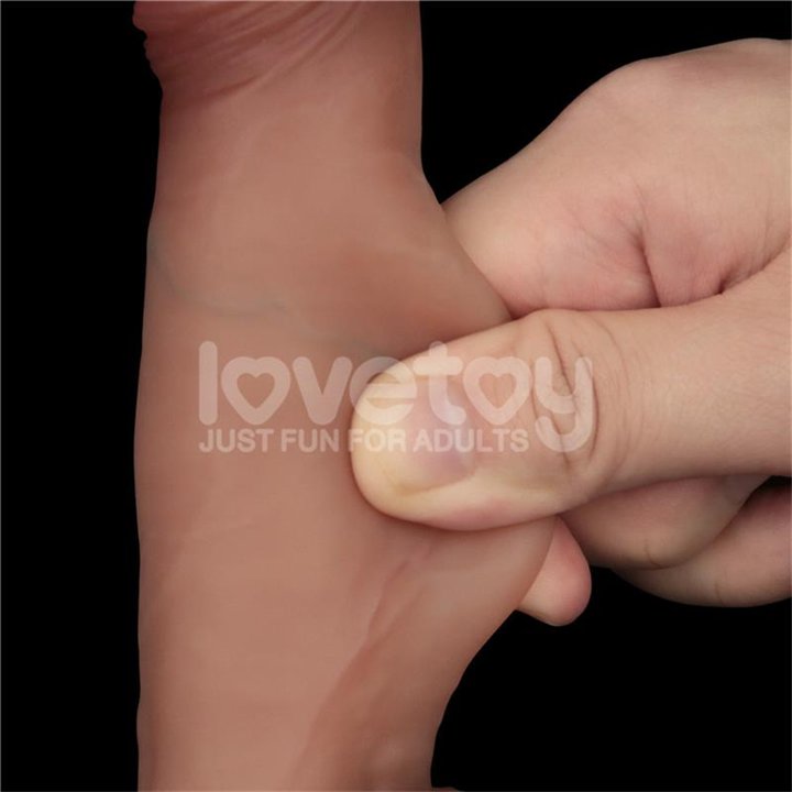 Sliding Pro Dildo Sliding Skin Dual Layer 7.5 - LO-LV417001 - Teknashop Ltd